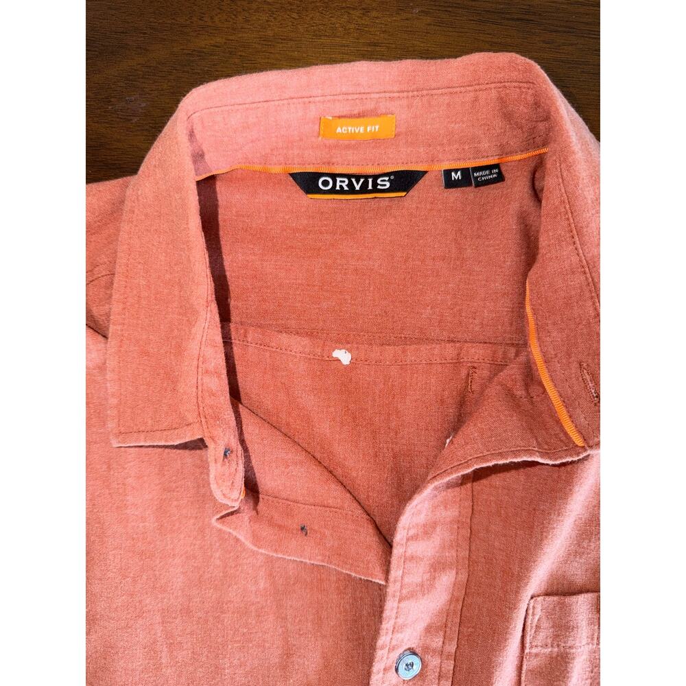 Orvis Collared Button Down Medium - Picture 2 of 5